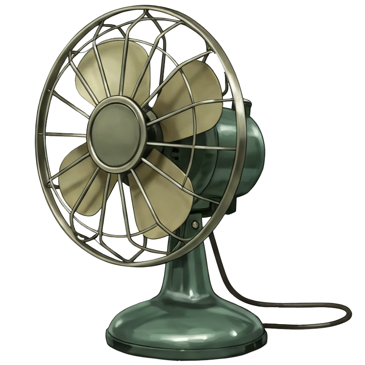 fan แปลว่า พัดลม