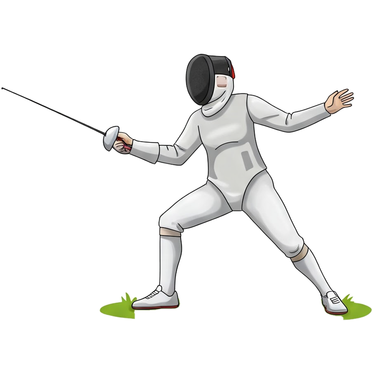 fencing แปลว่า กีฬาฟันดาบ