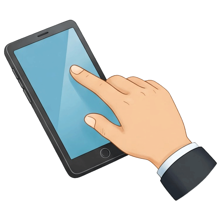 finger แปลว่า แตะด้วยนิ้ว