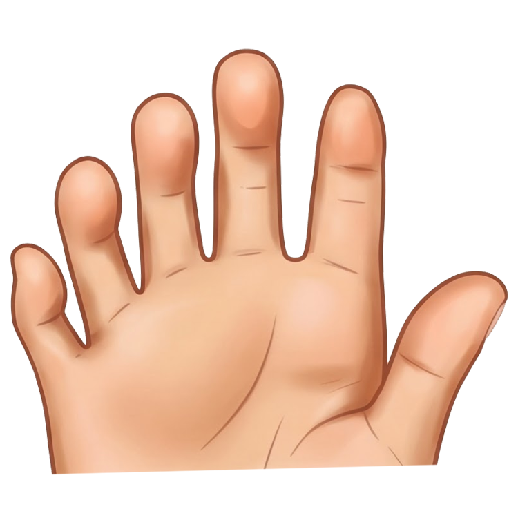 forefinger แปลว่า นิ้วชี้