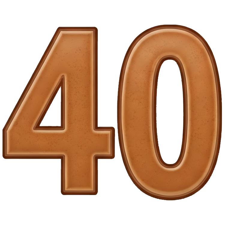 forty แปลว่า สี่สิบ