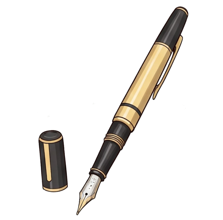 fountain pen แปลว่า ปากกาหมึกซึม