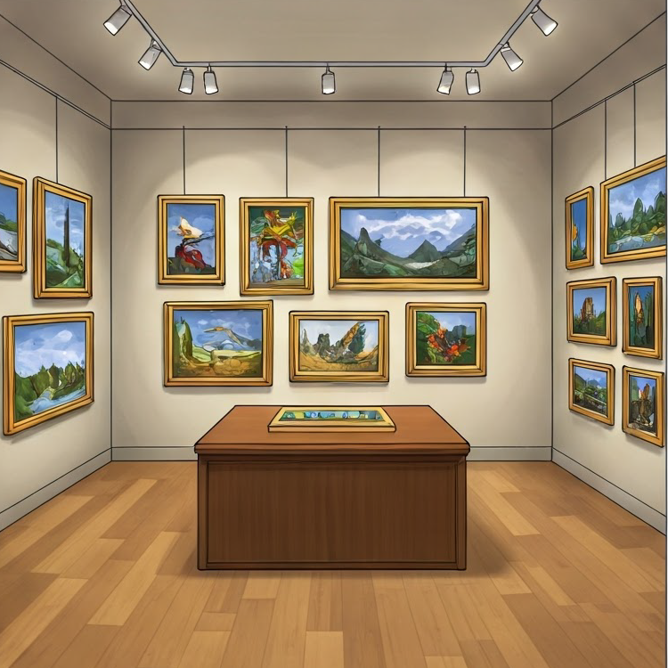 gallery แปลว่า การจัดแสดง