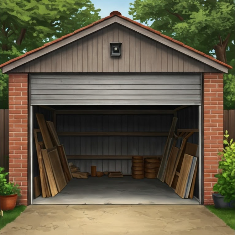 garage แปลว่า โรงรถ