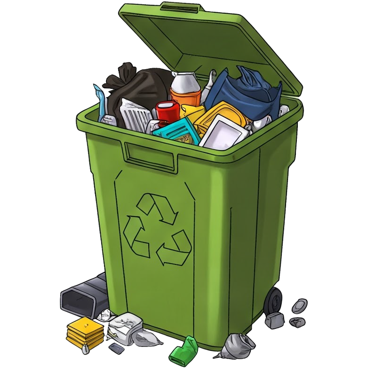 garbage แปลว่า ขยะ