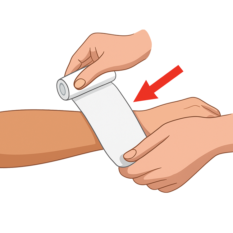 gauze แปลว่า ผ้าก๊อซ