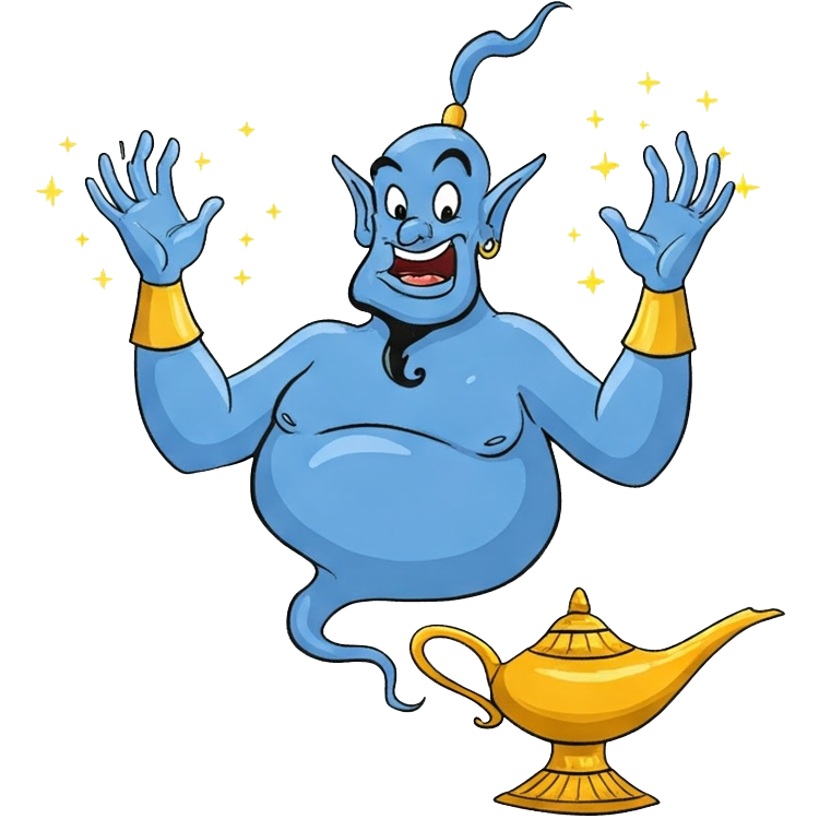 genie แปลว่า ภูตในนิทานอาหรับ
