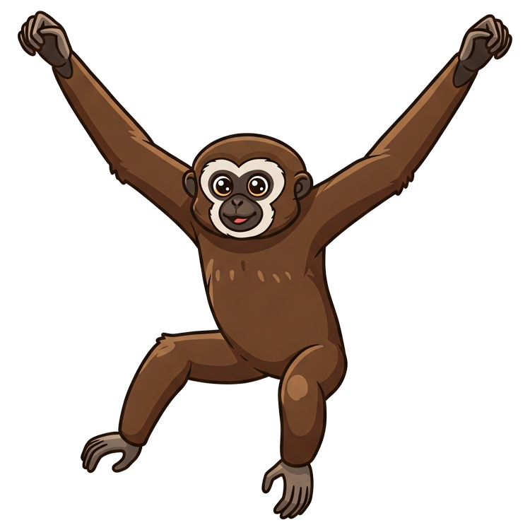 gibbon แปลว่า ชะนี