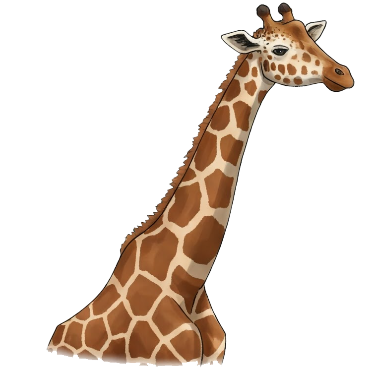 giraffe แปลว่า ยีราฟ