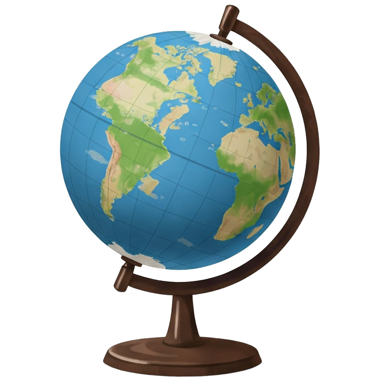 globe แปลว่า แผนที่โลก