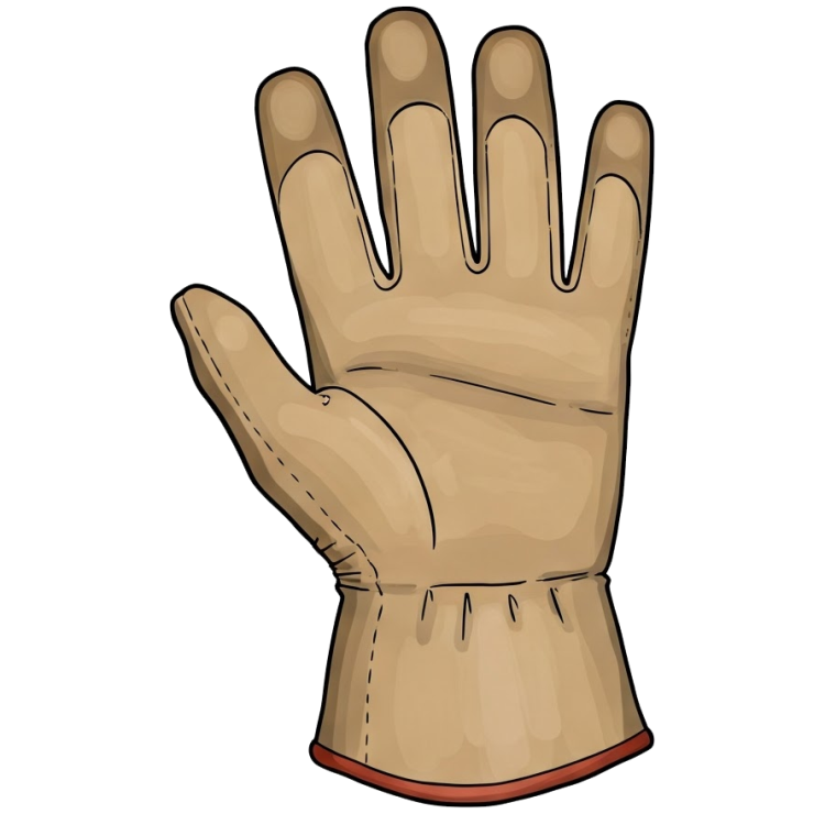 glove แปลว่า ถุงมือ