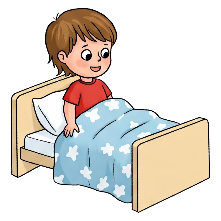 go to bed แปลว่า เข้านอน