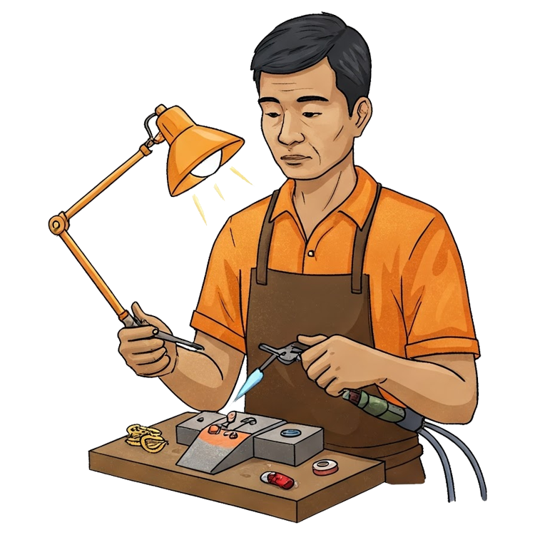 goldsmith แปลว่า ช่างทอง