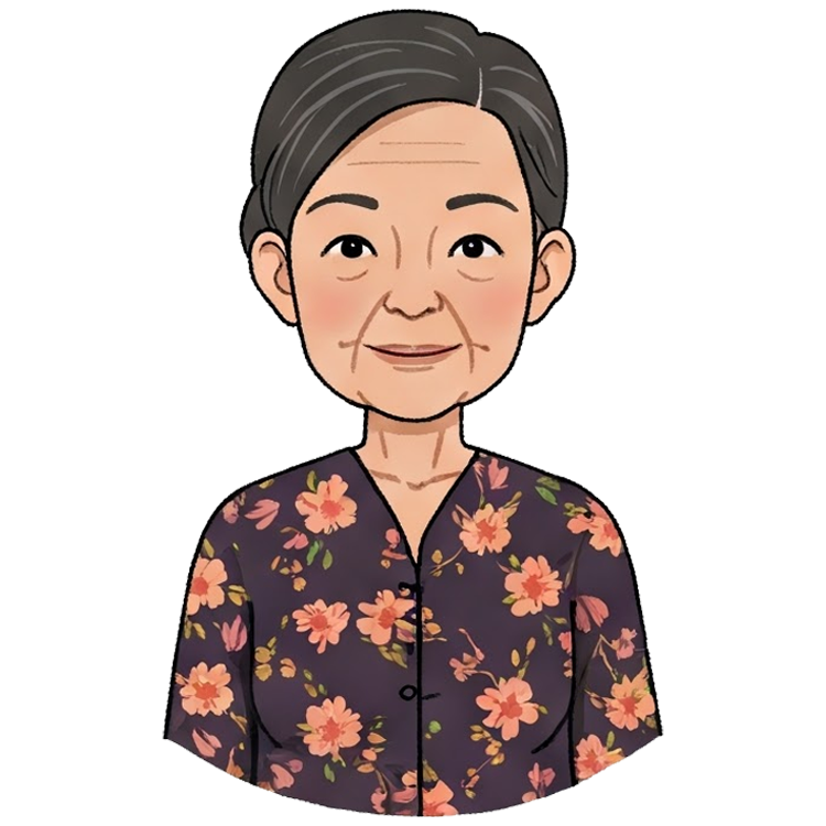 grandmother แปลว่า ย่า,ยาย