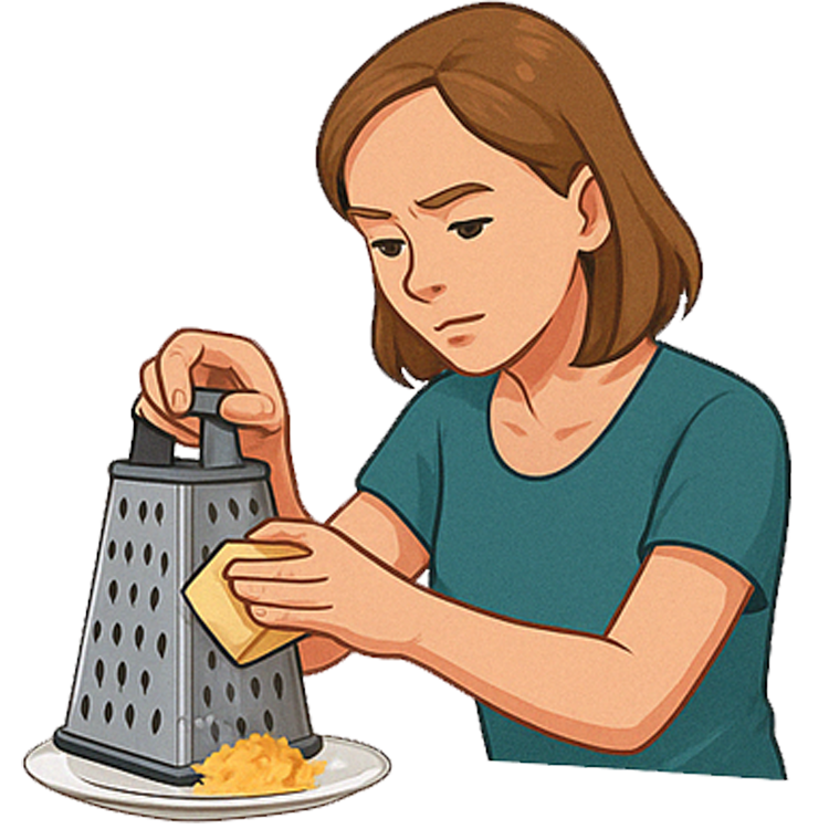 grate แปลว่า ขูด,เสียดสี