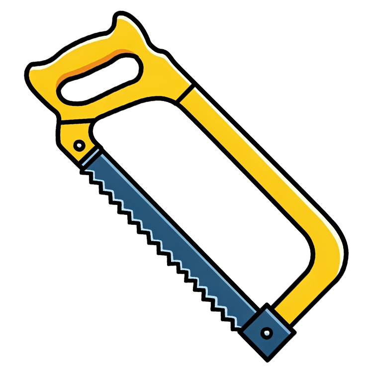 hacksaw แปลว่า เลื่อยตัดโลหะ