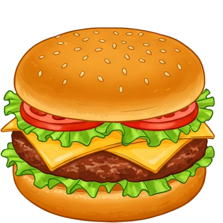 hamburger แปลว่า แฮมเบอร์เกอร์