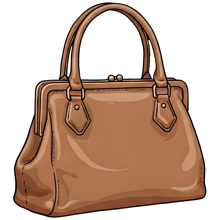 handbag แปลว่า กระเป๋าถือของผู้หญิง