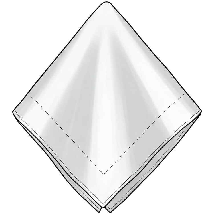 handkerchief แปลว่า ผ้าเช็ดหน้า