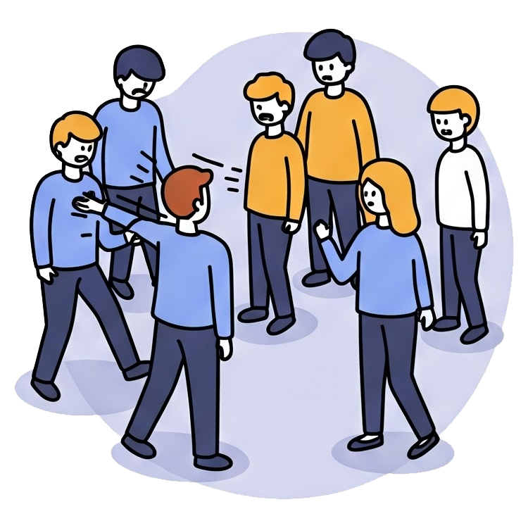 harass แปลว่า รบกวน