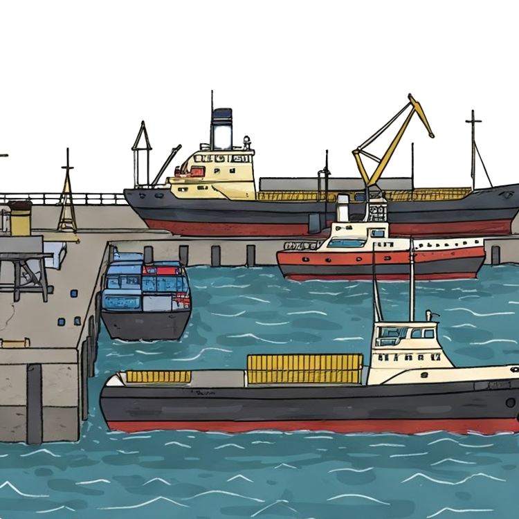 harbor แปลว่า ท่าเรือ