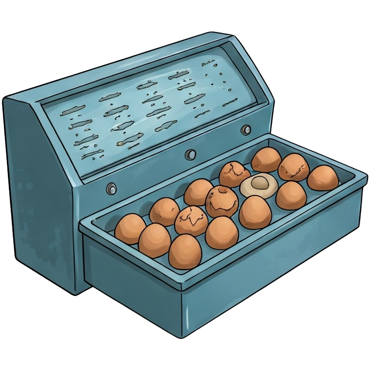 hatchery แปลว่า สถานที่ฟักไข่โดยเฉพาะไข่ไก่ไข่เป็ดไข่ปลา