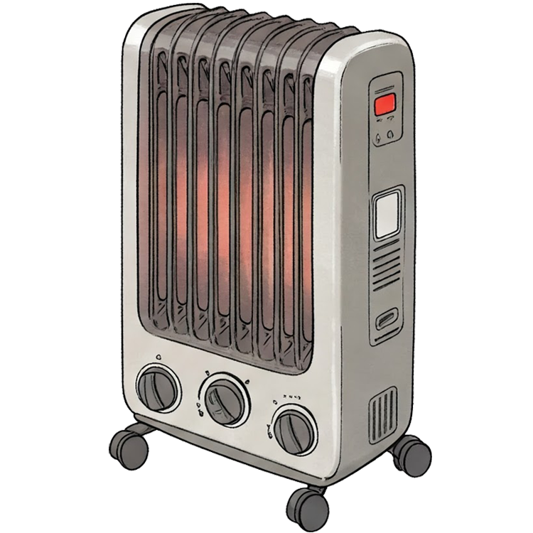 heater แปลว่า เครื่องทำความร้อน
