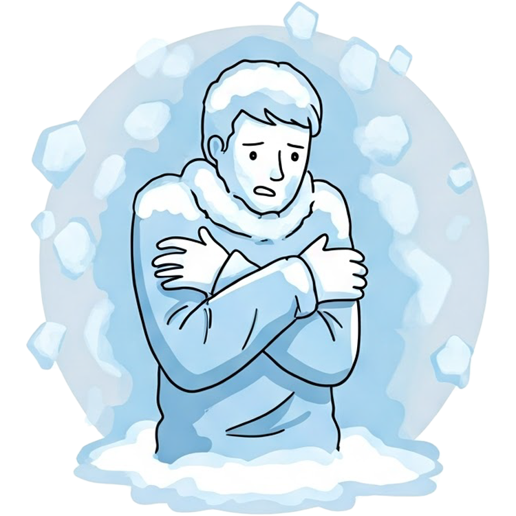 ice แปลว่า แข็งตัว