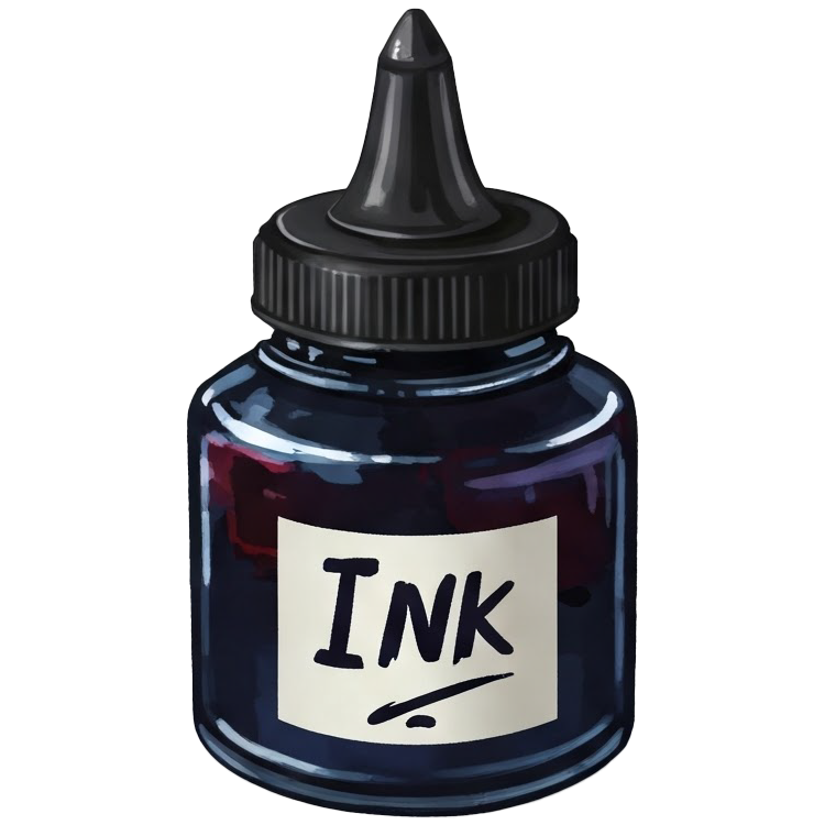 ink แปลว่า น้ำหมึก