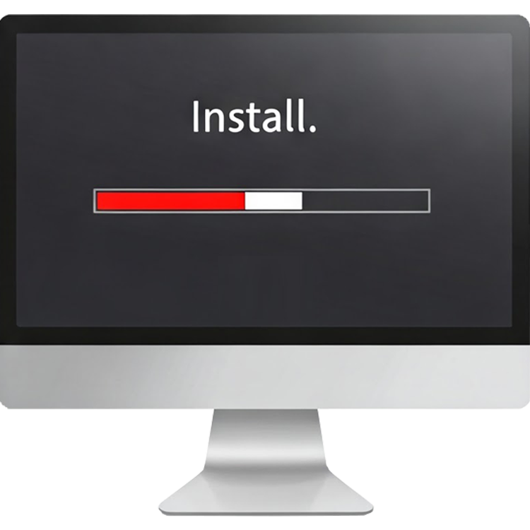 install แปลว่า ติดตั้ง