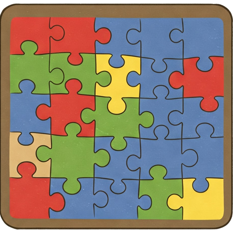 jigsaw puzzle แปลว่า ภาพต่อ