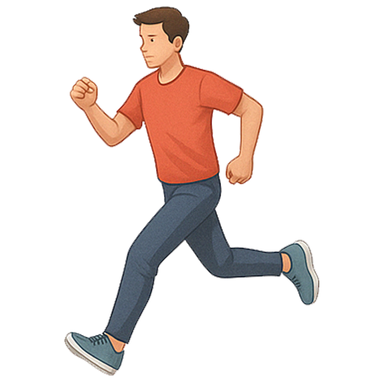 jog แปลว่า วิ่งเหยาะๆ