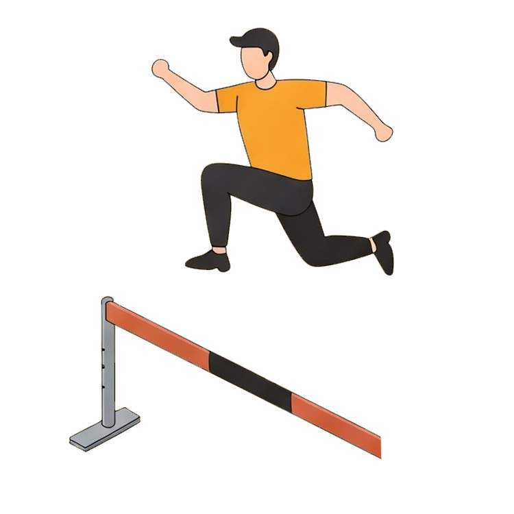 jump แปลว่า กระโดด