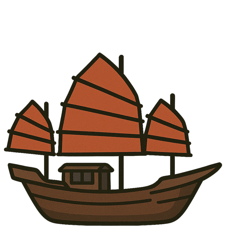 junk แปลว่า เรือสำเภา