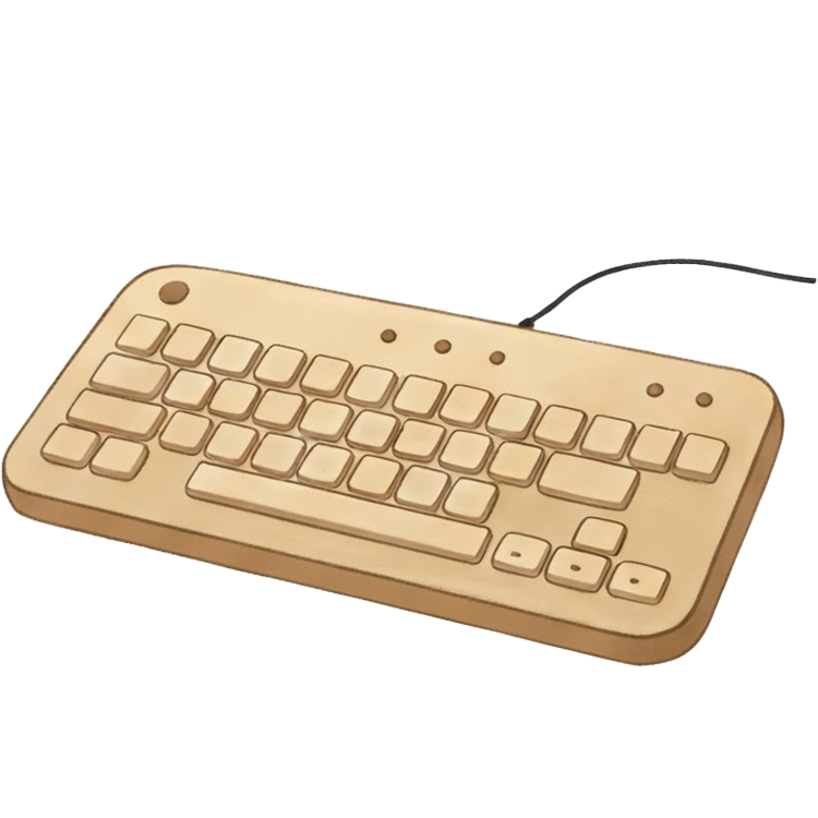 keyboard แปลว่า แป้นพิมพ์