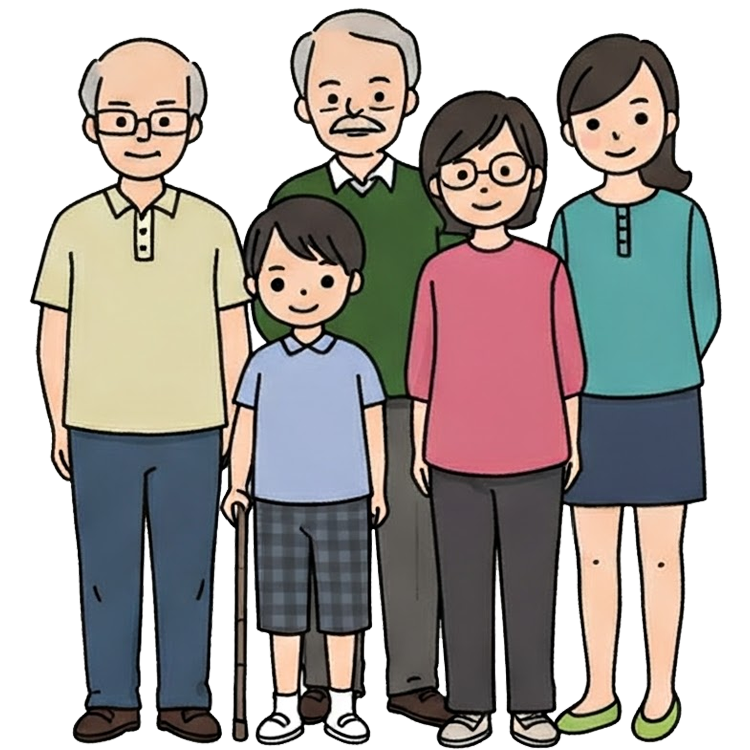 kin แปลว่า เครือญาติ