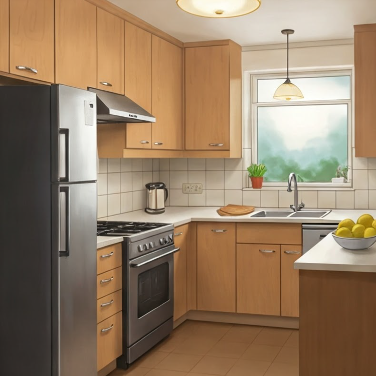 kitchen แปลว่า ห้องครัว