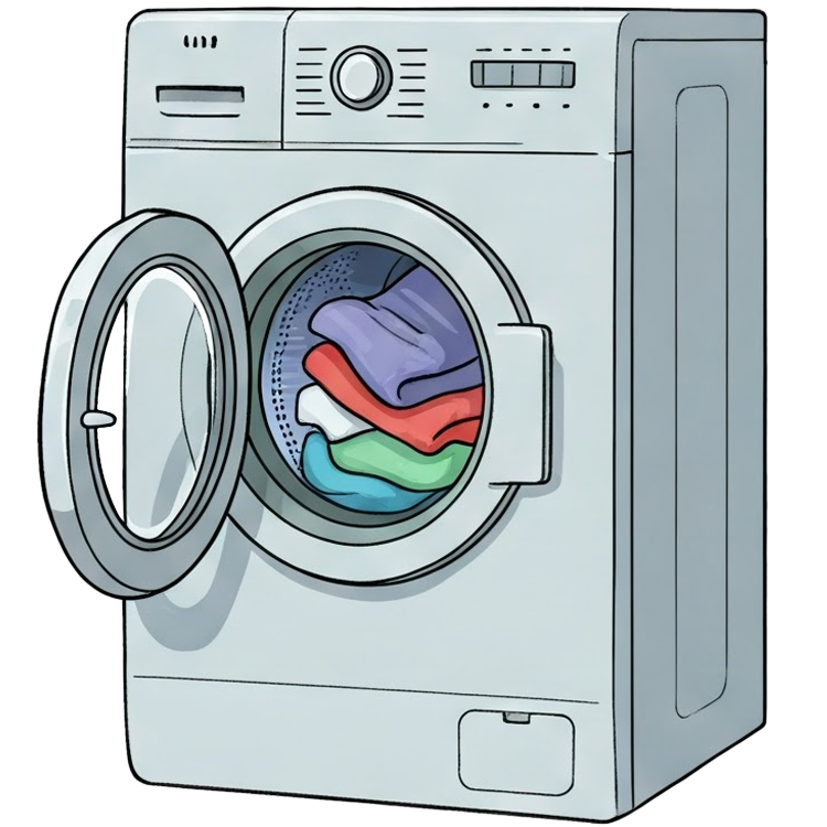 laundry แปลว่า ซักรีดเสื้อผ้า