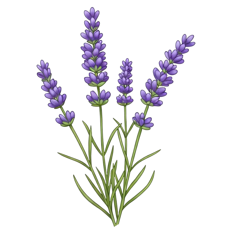 lavender แปลว่า ดอกลาเวนเดอร์