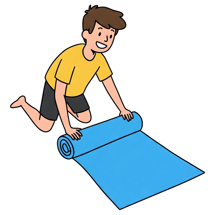 lay แปลว่า วางลง,ปู,พาด