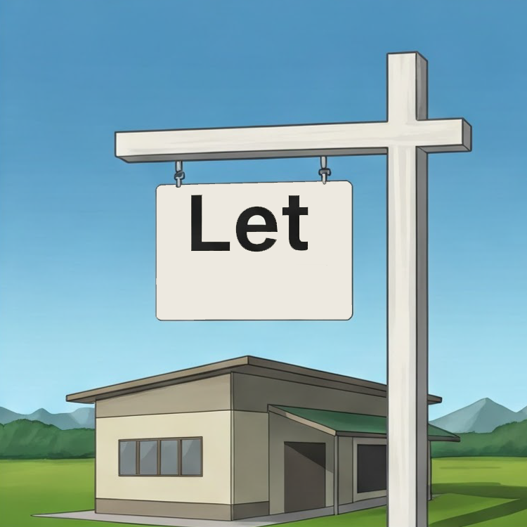 let แปลว่า ให้เช่า