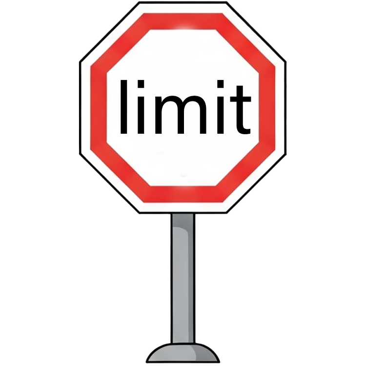 limit แปลว่า จำกัด