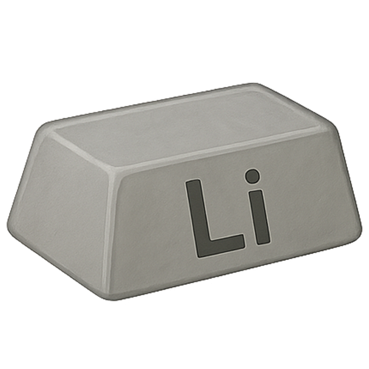lithium แปลว่า ลิเธียม (Li)