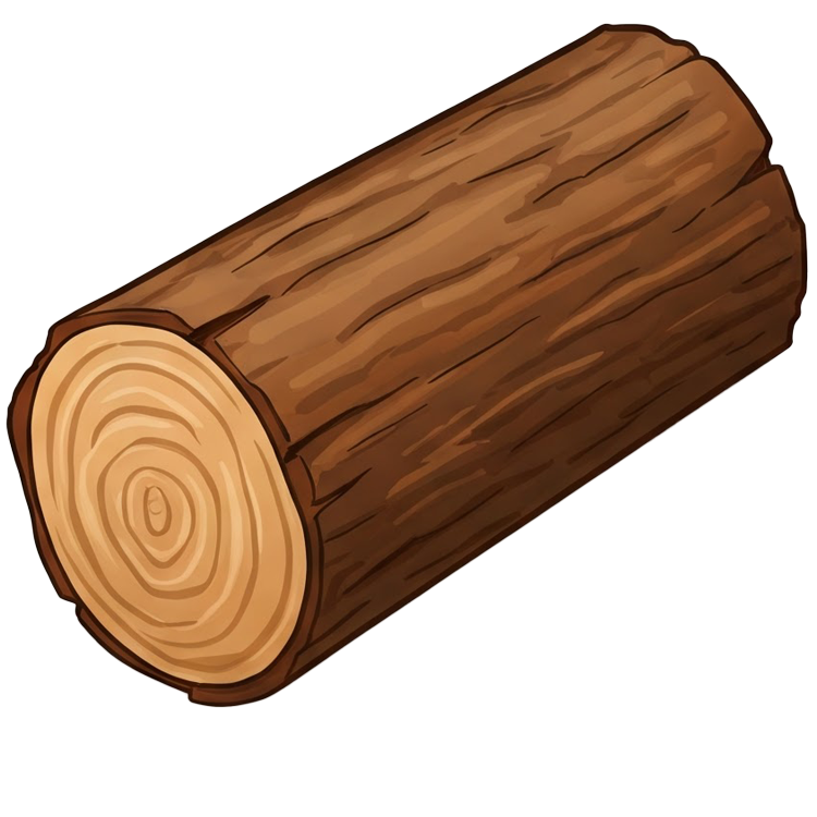 log แปลว่า ไม้ซุง