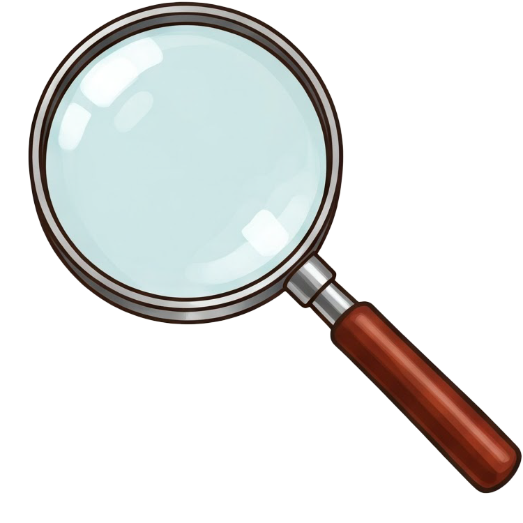 magnifying glass แปลว่า แว่นขยาย