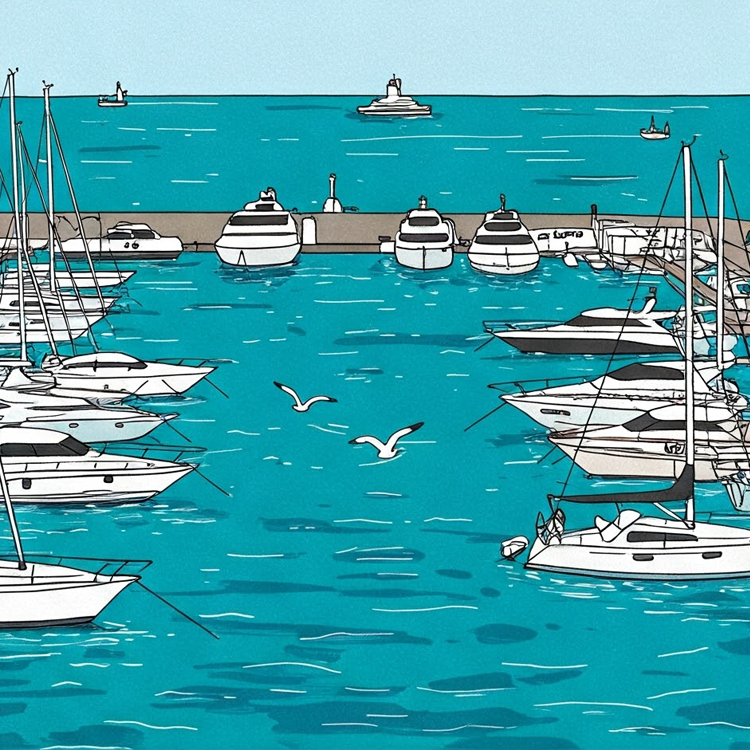 marina แปลว่า ท่าจอดเรือ