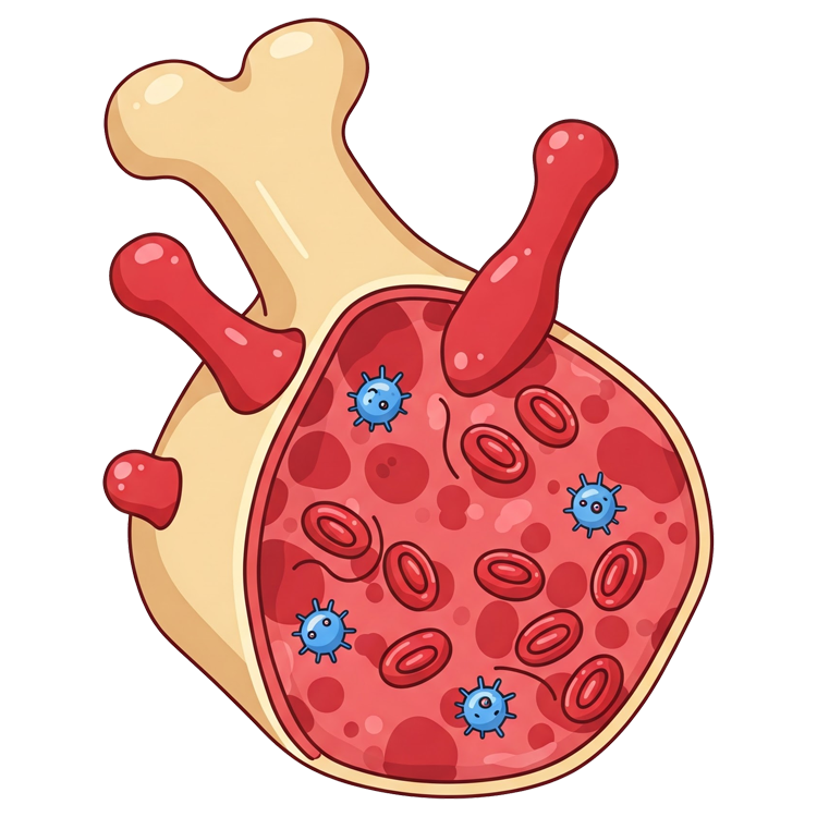 marrow แปลว่า ไขกระดูก