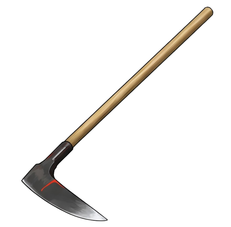 mattock แปลว่า พลั่ว