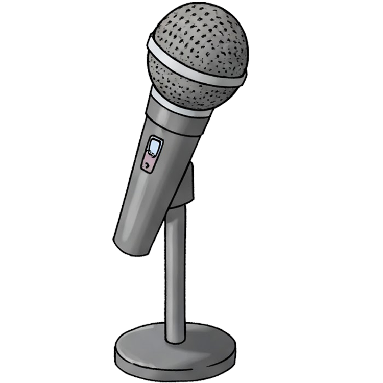 microphone แปลว่า เครื่องขยายเสียง