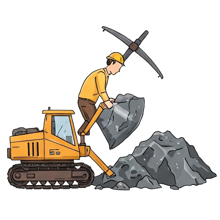 mine แปลว่า ขุดเหมือง